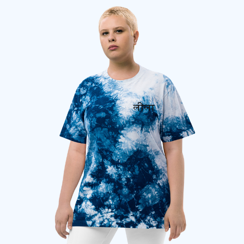 Oversized tie-dye t-shirt